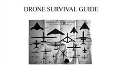 Desktop Screenshot of dronesurvivalguide.org